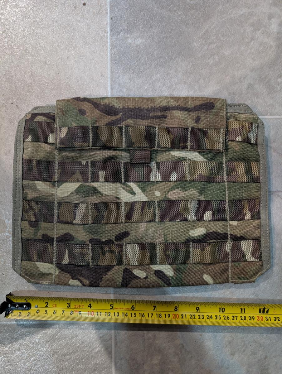 British Army Osprey MK IVA MTP Side Plate Carrier Pouch MOLLE Genuine Issue