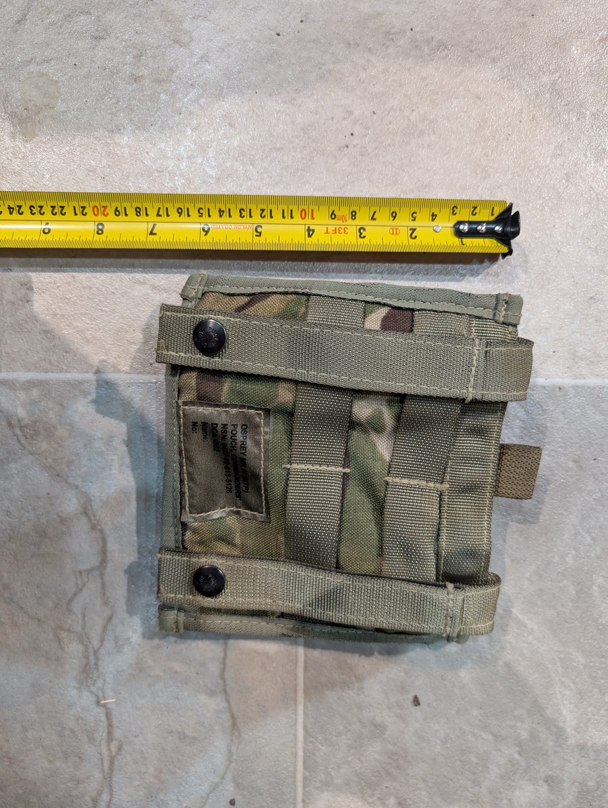British Army Osprey MK IV MTP Commanders Pouch MOLLE Genuine Issue Surplus