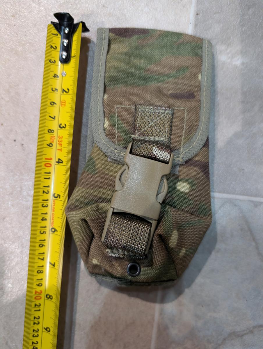 British Army Osprey MK IV MTP Smoke Grenade Pouch MOLLE Genuine Issue