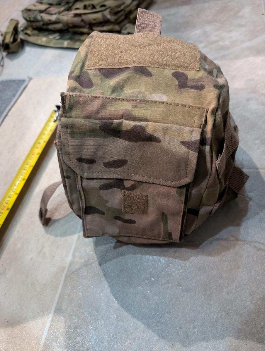 Invader Gear Helmet Cover Multicam Camo MICH ACH Airsoft with Utility Pockets