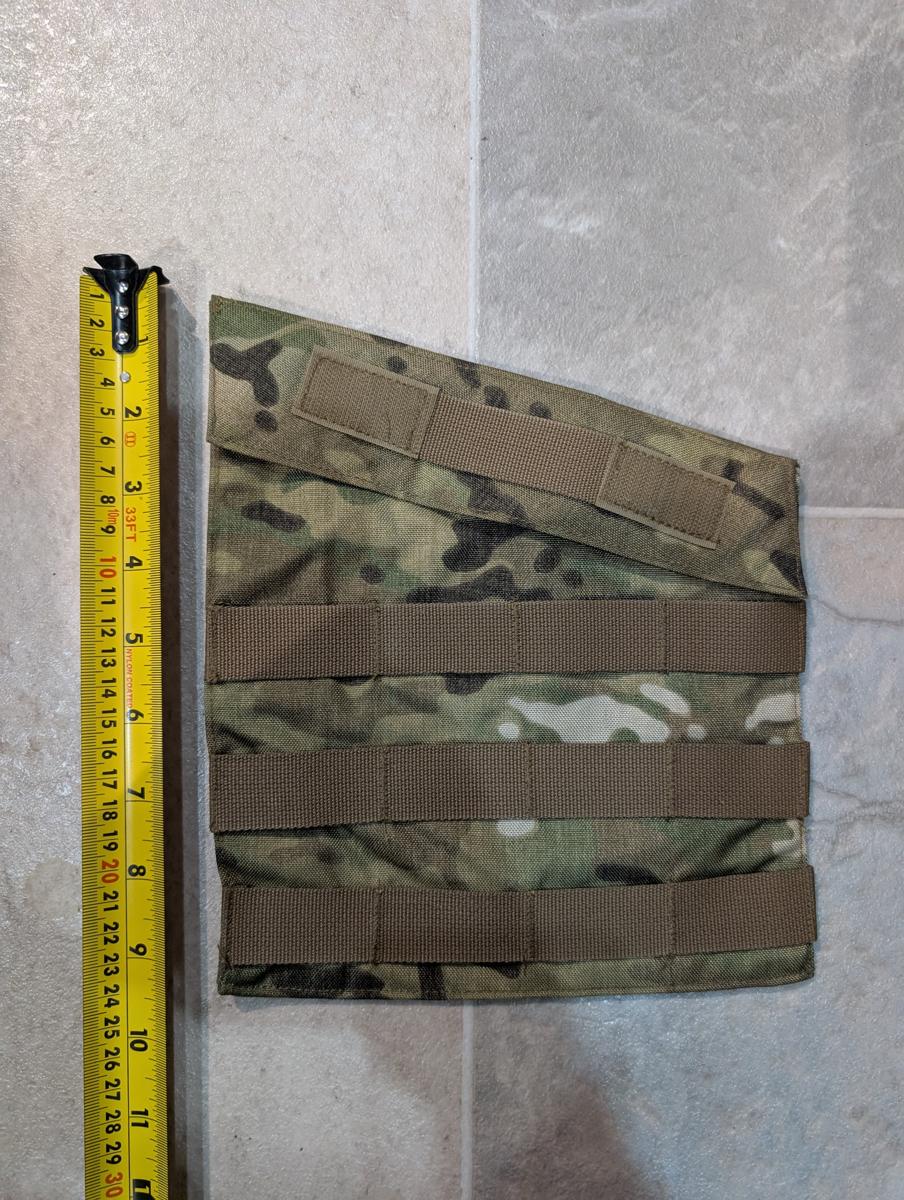 Plate Carrier Cummerbund Side Panels x2 Genuine Multicam Cordura MOLLE Pair