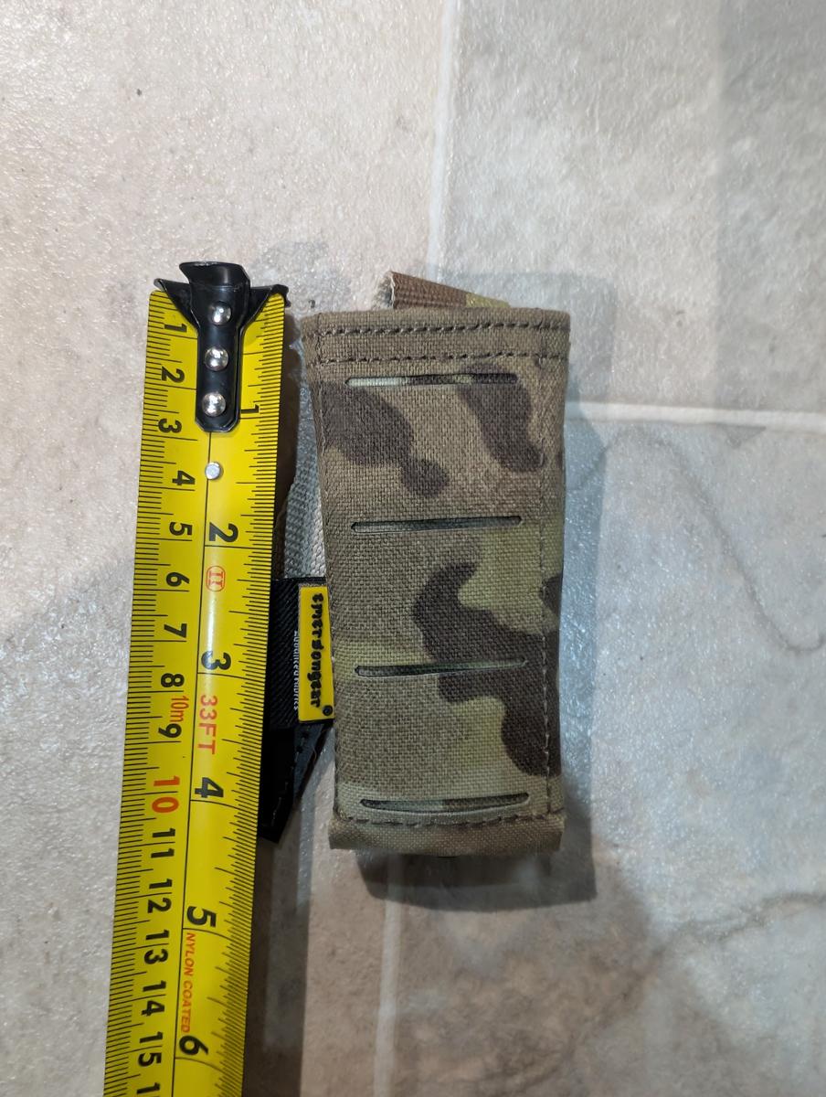 Emerson Gear Single Pistol Mag Pouch Multicam Laser Cut MOLLE Airsoft 11cm