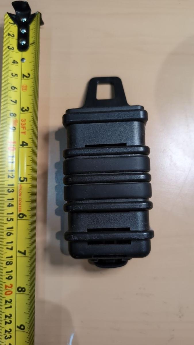 Unbranded MOLLE Rail Mount Quick Release Clip Black Plastic Airsoft Surplus