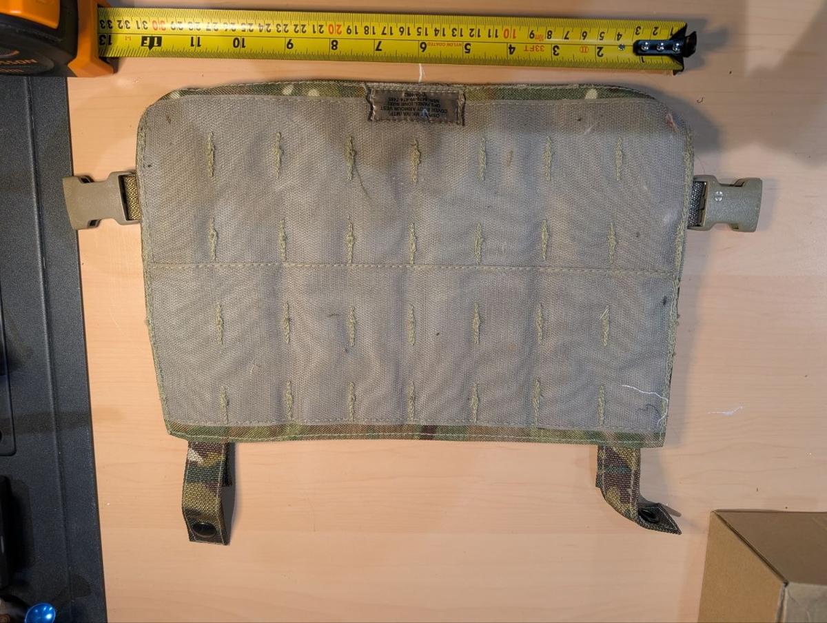 British Army Osprey Mk IVA MTP OPS Panel Body Armour Cover MOLLE Surplus