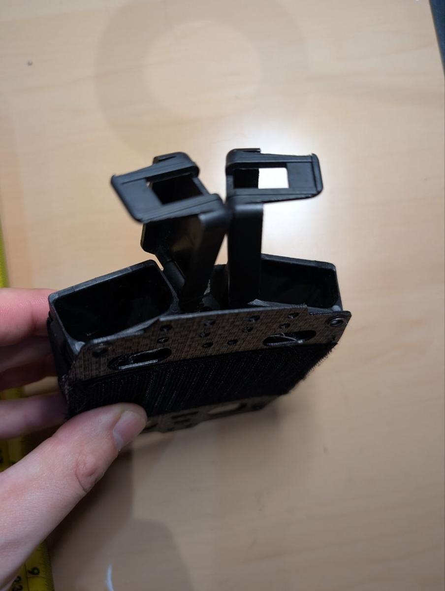 Airsoft Replica Helmet Battery Box Counterweight NVG Rail Mount Dummy Black