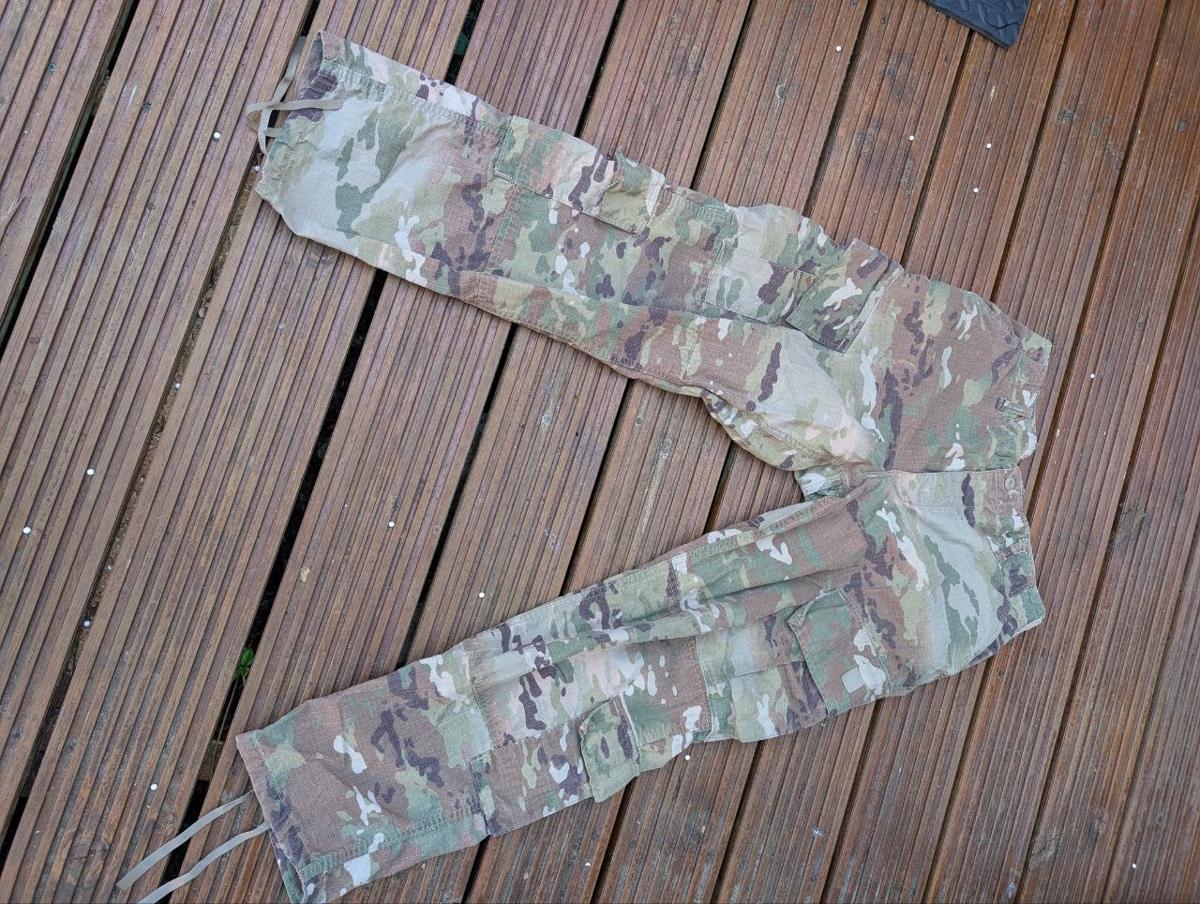 US Army OCP Scorpion W2 Combat Trousers Insect Shield Ripstop Cargo Surplus