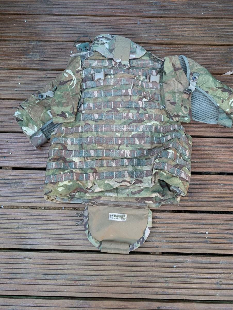 British Army Osprey MK4 Body Armour Cover MTP 200/116 + Warrior Pouch