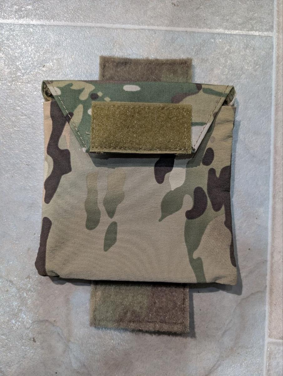 MultiCam Fold-Flat GP Pouch Hook & Loop Wrap Belt Cummerbund Dressing Airsoft