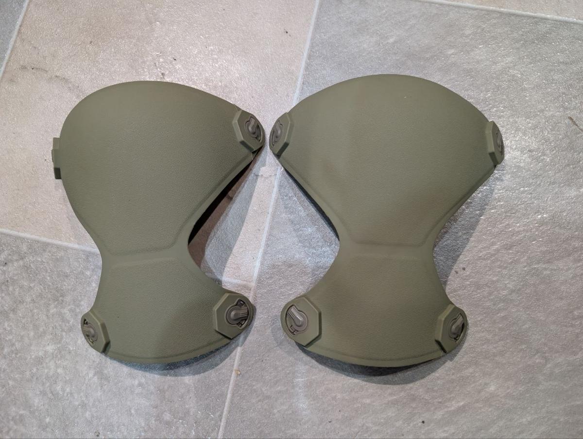 Patagonia Knee Pad Caps Pair Olive Hard Shell Combat Trouser Level 9 PCU Airsoft