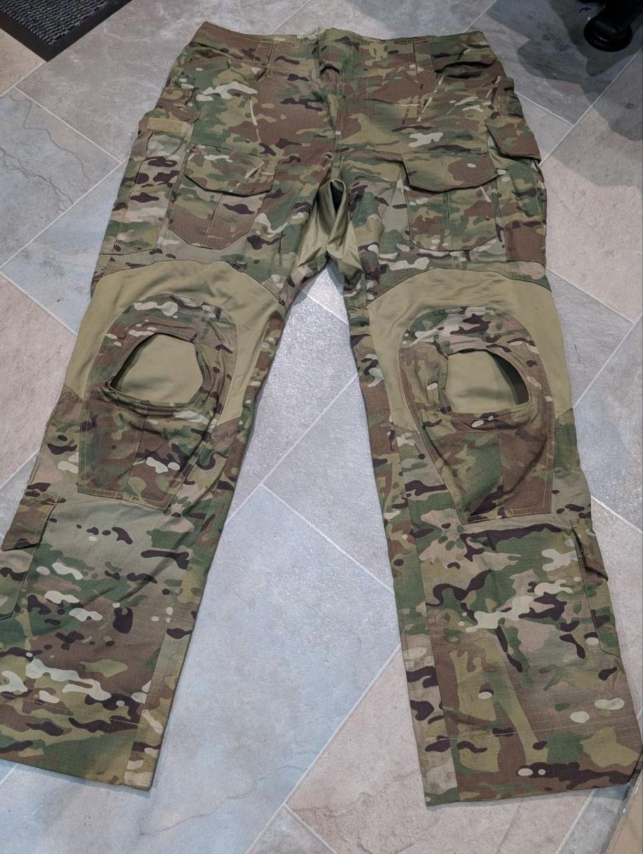 Multicam Combat Trousers G3 Style Knee Pad Slots Ripstop Airsoft Military