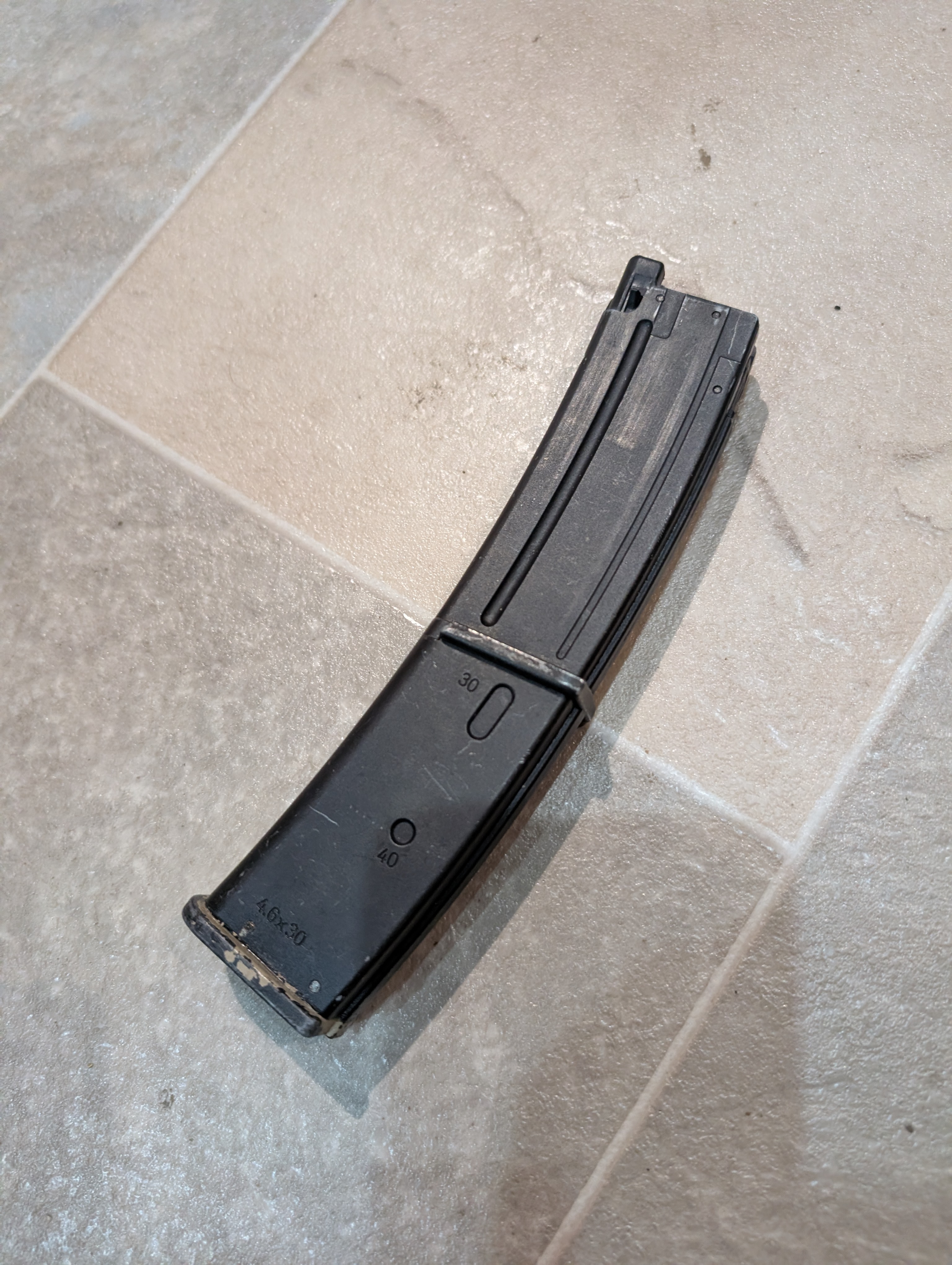 Tokyo Marui MP7A1 GBB Gas Magazine 40 Round HOLDS GAS 4.6x30 Airsoft Japan