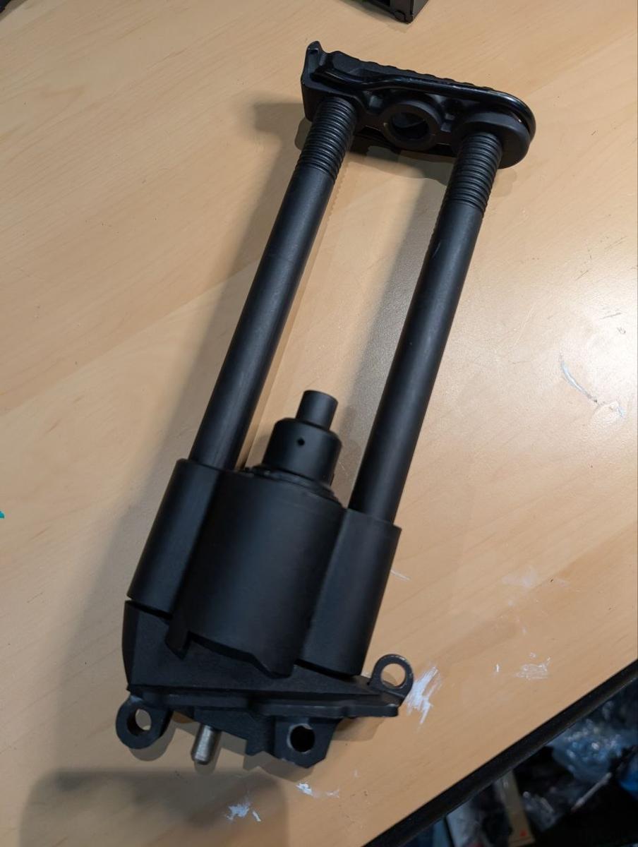 Para Stock for VFC M249 Minimi GBB Airsoft Retractable Buttstock Black