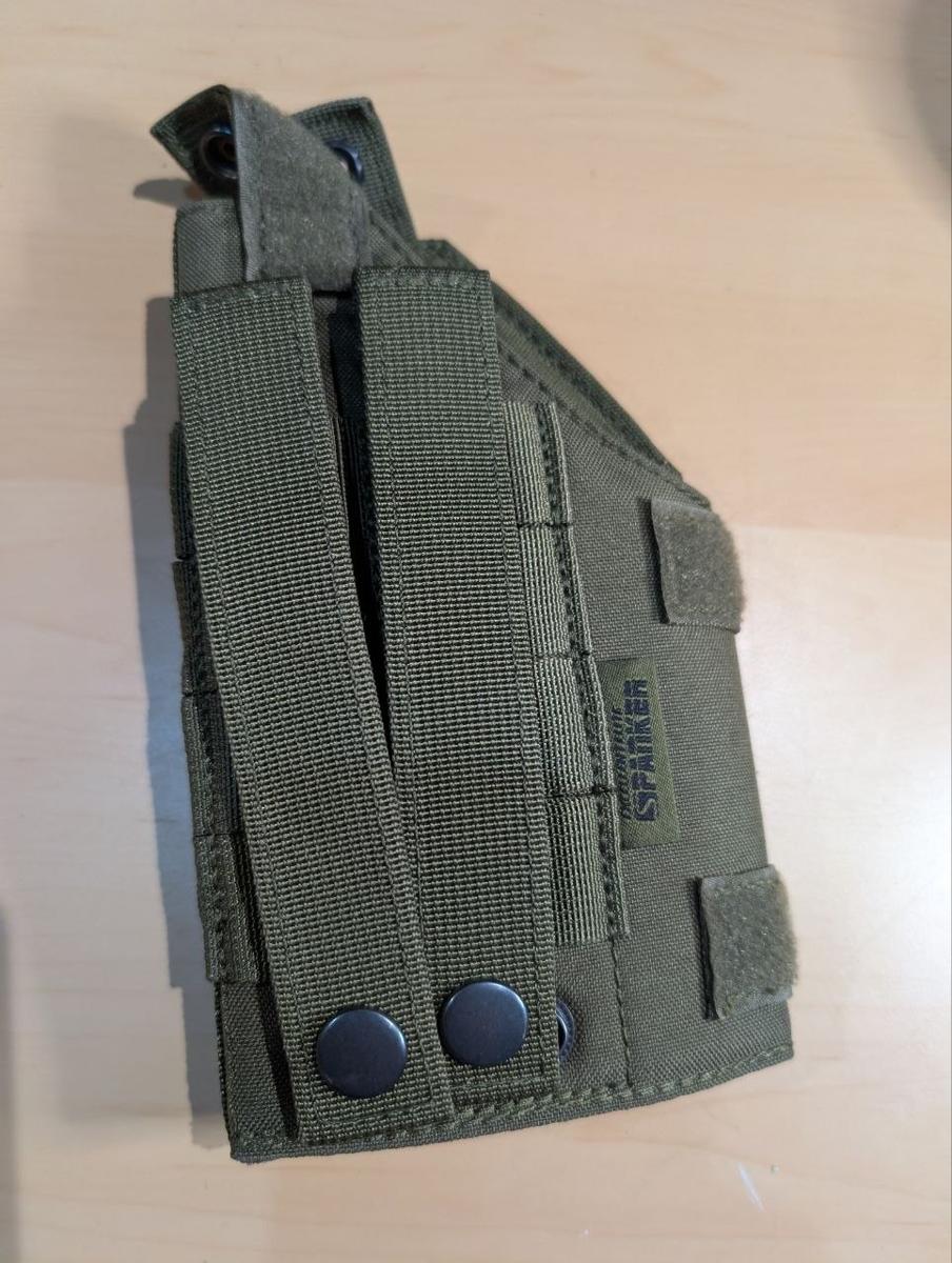 Spanker MOLLE Pistol Holster Olive Drab Airsoft Surplus Adjustable