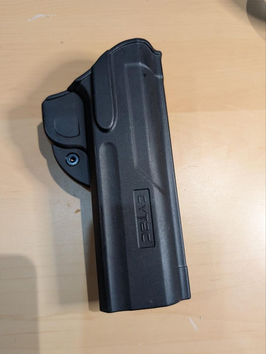 Cytac F1911-5 Hard Shell Holster for 1911 Pistol Airsoft Paddle Mount