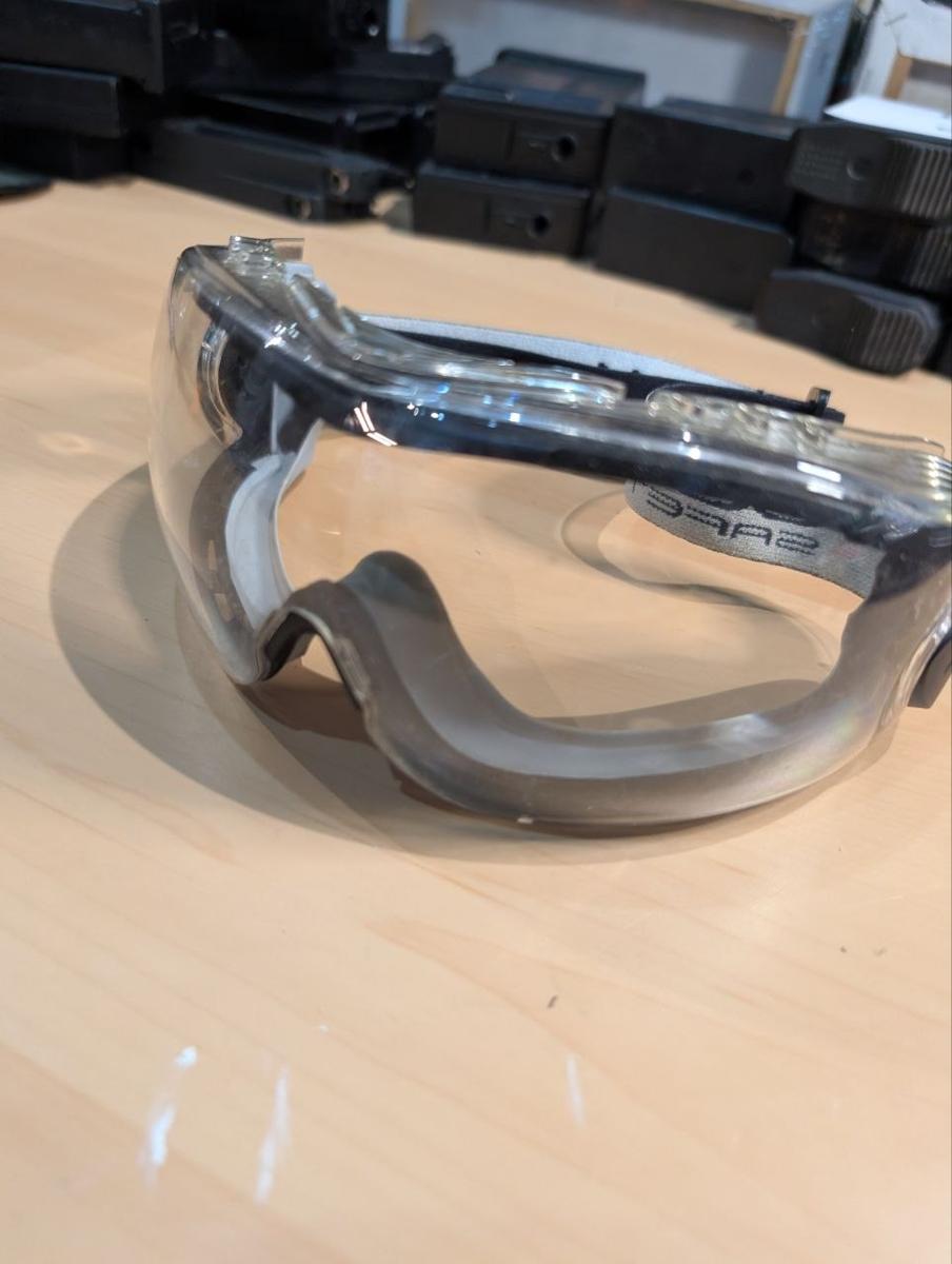 Bolle Safety Tactical Goggles Clear Lens Vented Airsoft Eye Protection