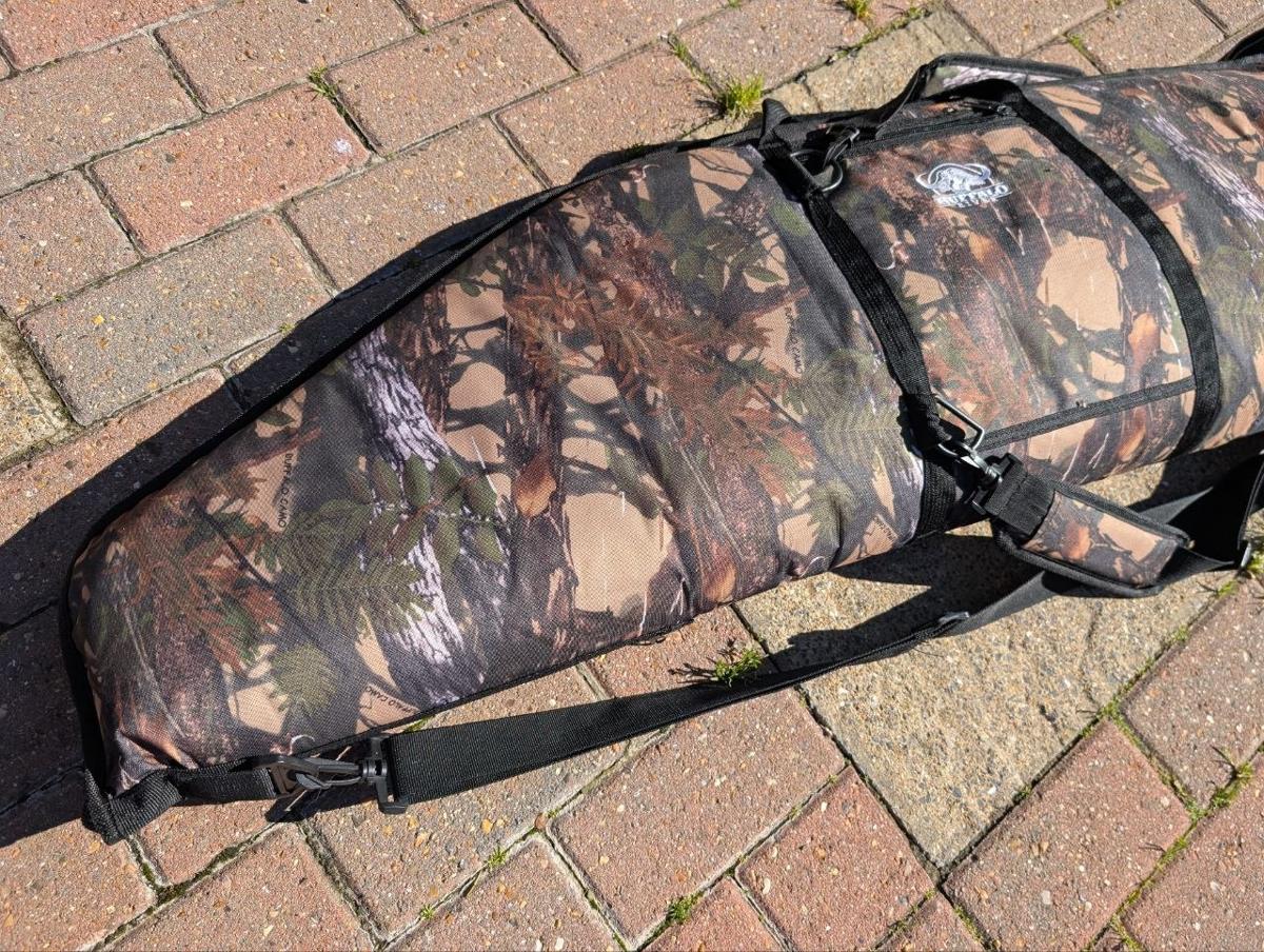 Buffalo River Camo Rifle Gun Slip Bag Padded Shoulder Strap Shotgun