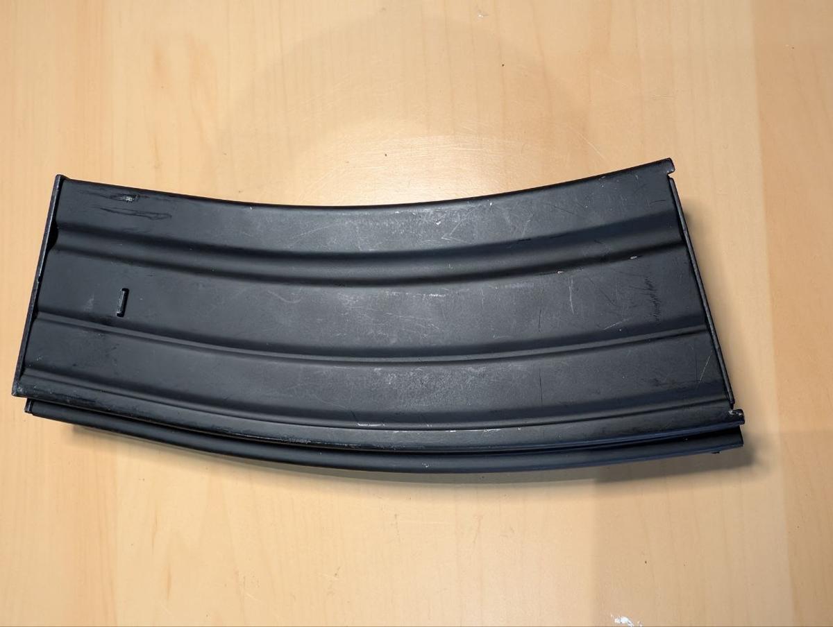 Heckler & Koch Marked M4 AR15 Mid-Cap Airsoft Magazine Steel 5.56 HK416 Style