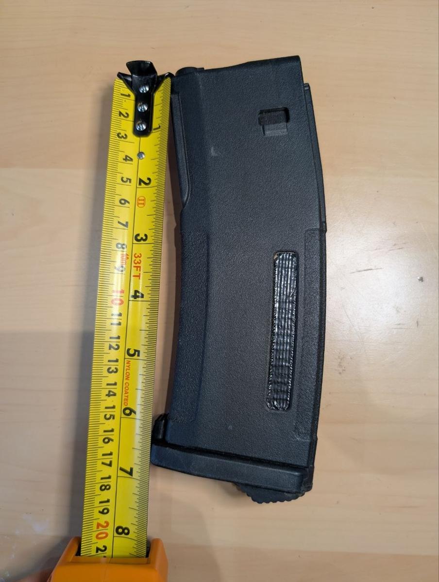 PTS EPM High Cap Airsoft Magazine M4 AR15 AEG Black Polymer x2