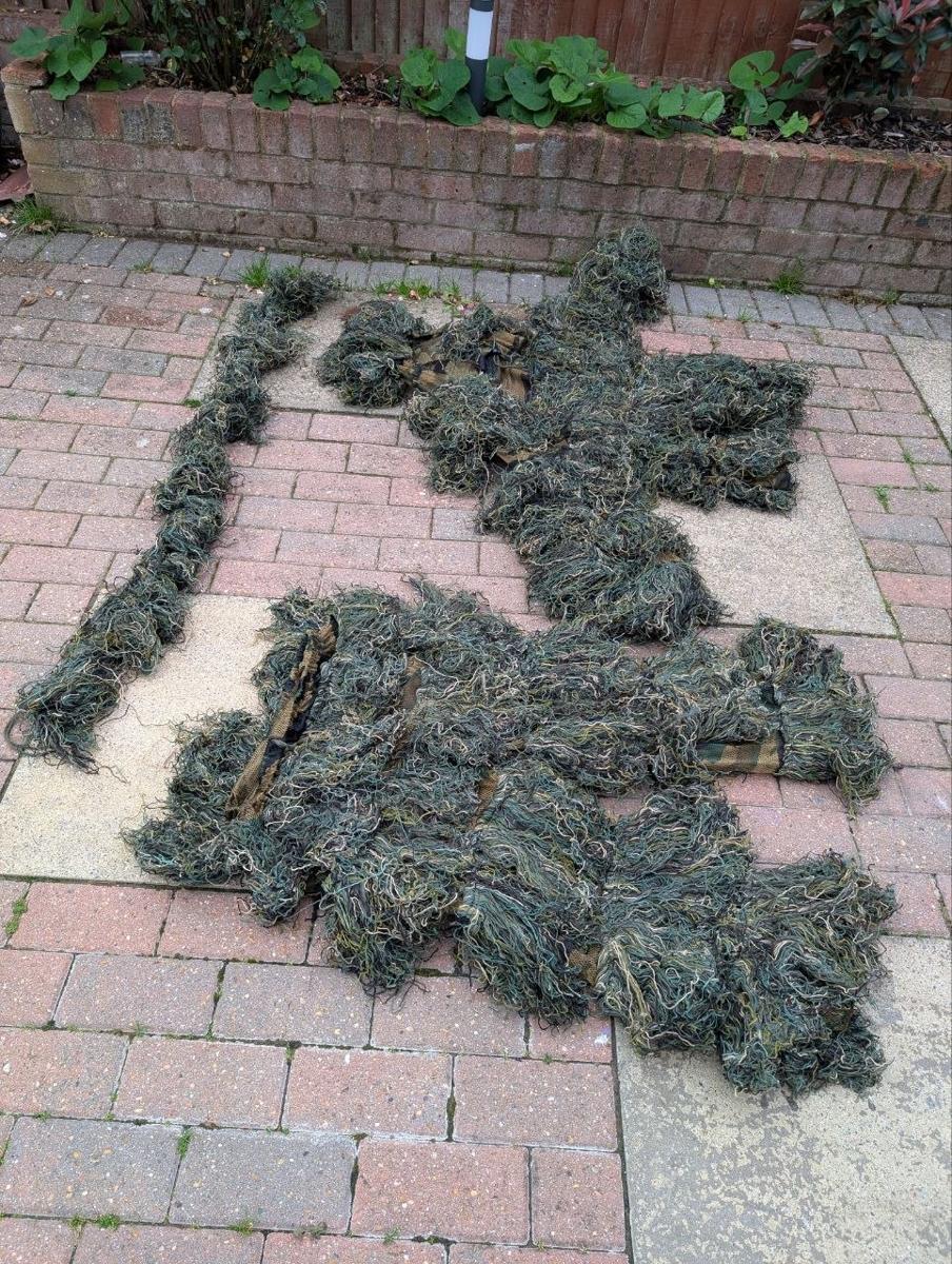 Arcturus Camo Gear Ghost Ghillie Suit Extra Large Sniper Airsoft Surplus