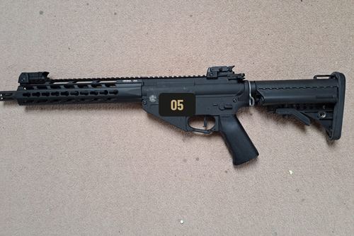 Krytac Trident 47 SPR KeyMod Airsoft AEG Rifle, AK Magazine Fed