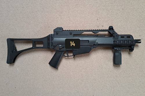 JG G36C Airsoft AEG Rifle with Railed Carry Handle