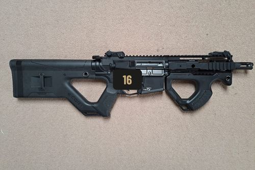 ASG Hera Arms CQR Airsoft AEG Rifle, made by ICS