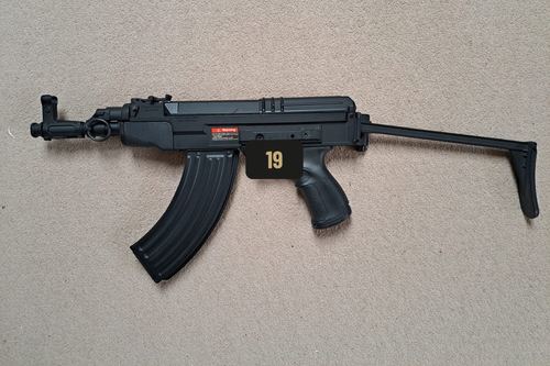 ARES VZ58 Airsoft AEG Rifle with Folding Stock plus Upgrade Pack