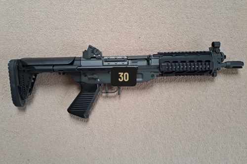 JG SG 552 Commando Airsoft AEG Rifle, Full Metal with RIS