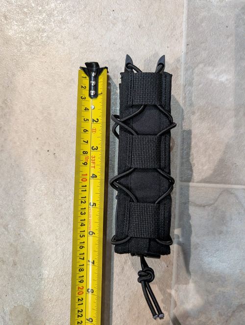 Black MOLLE Pouch Set x8 Mag & Utility Job Lot Airsoft Tactical Webbing