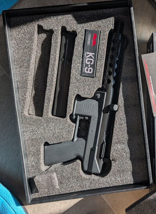 RWA KG-9 Airsoft AEG Machine Pistol, Boxed