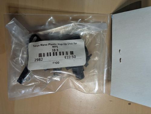 Tokyo Marui Plastic Hop-Up Unit for MP5 SD AEG Airsoft Spare Part Chamber Set