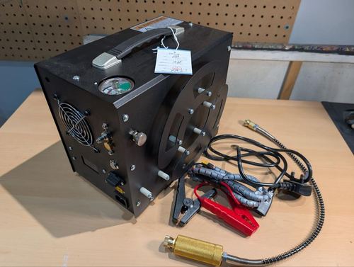 Portable 12V/230V HPA Compressor 4500psi 300 Bar Airsoft PCP Fill Station