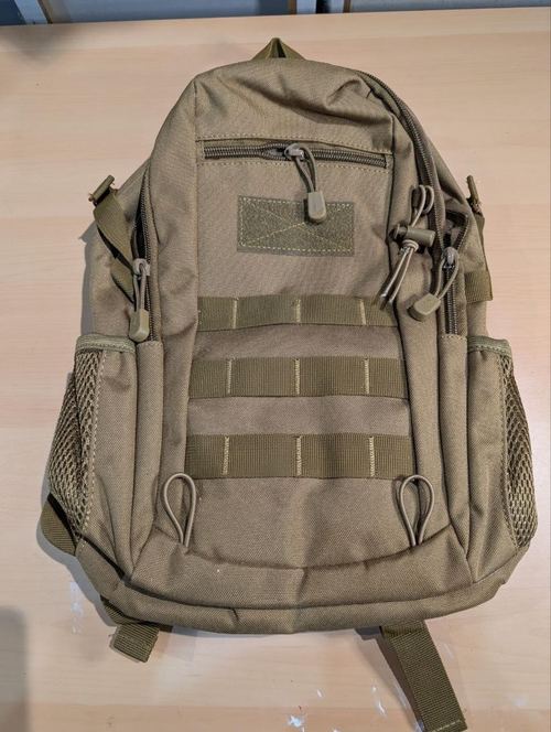 MOLLE Tactical Assault Daypack Coyote Tan Small Rucksack Airsoft Military Bag